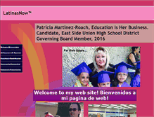 Tablet Screenshot of latinasnow.com